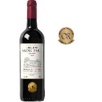 Vin Rouge Château Saint Paul Cuvée Tradition 2020 Montagne Saint-Emilion - Vin rouge de Bordeaux