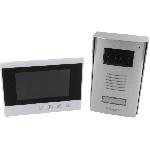 Interphone - Visiophone Visiophone - CHACON - 4 fils - Ecran 4.3'' - Vision nocturne - Alimentation filaire