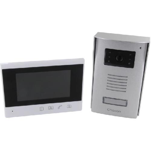 Interphone - Visiophone Visiophone - CHACON - 4 fils - Ecran 4.3'' - Vision nocturne - Alimentation filaire