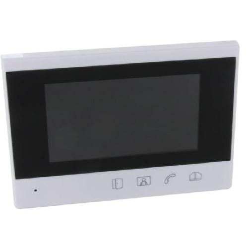Interphone - Visiophone Visiophone - CHACON - 4 fils - Ecran 4.3'' - Vision nocturne - Alimentation filaire