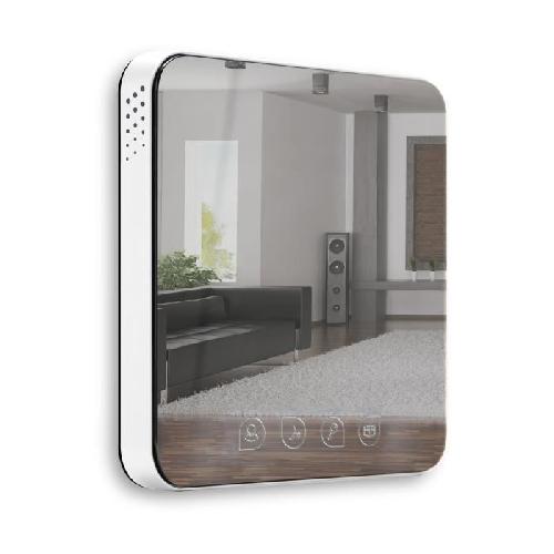 Interphone - Visiophone Visiophone couleur 7 pouces ultra plat design effet miroir
