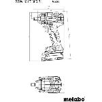 Visseuse a chocs sans fil - METABO - SSW 18 LT 300 BL - 18 V - MetaBOX 145