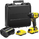 Visseuse - Devisseuse Visseuse a impacts - STANLEY FATMAX V20 - SFMCF810D2K-QW - 170 Nm Brushless - Lithium 18V - 2 Batteries 2Ah