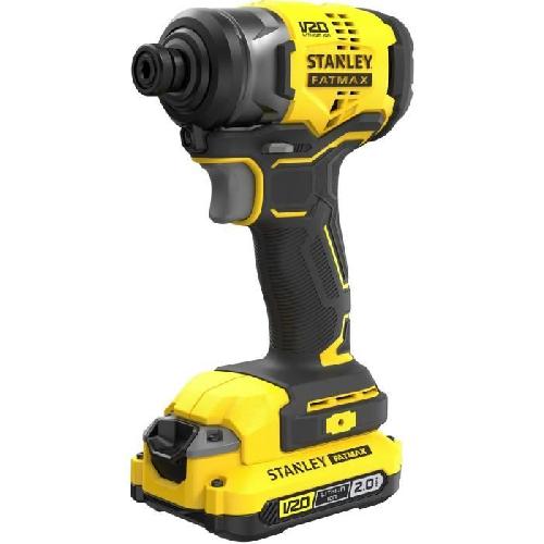 Visseuse - Devisseuse Visseuse a impacts - STANLEY FATMAX V20 - SFMCF810D2K-QW - 170 Nm Brushless - Lithium 18V - 2 Batteries 2Ah