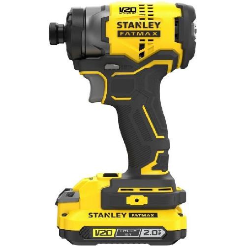 Visseuse - Devisseuse Visseuse a impacts - STANLEY FATMAX V20 - SFMCF820D2K-QW - 190 Nm Brushless - Lithium 18V - 2 Batteries 2Ah