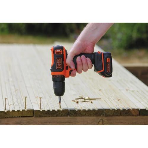 Visseuse - Devisseuse Visseuse sans-fil BLACK+DECKER BDCDD12KB-QW 12V avec 2 batteries 1.5 Ah et chargeur