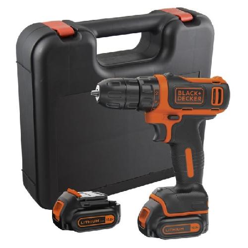 Visseuse - Devisseuse Visseuse sans-fil BLACK+DECKER BDCDD12KB-QW 12V avec 2 batteries 1.5 Ah et chargeur