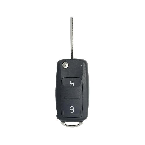 Boitier - Coque De Cle - Telecommande Vk003 - Coque Compatible Volkswagen 2 Boutons