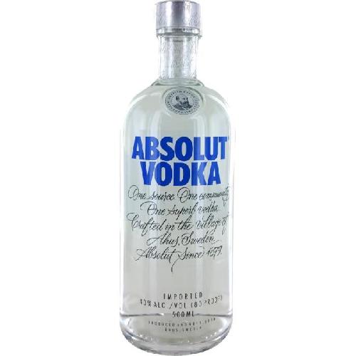 Vodka Vodka 40o absolut 50cl