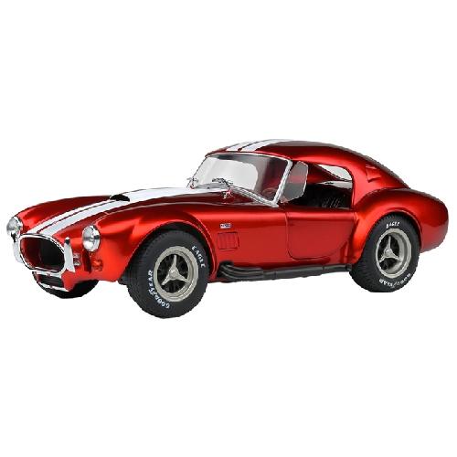 Vehicule Miniature Assemble - Engin Terrestre Miniature Assemble Voiture 1-18 Shelby Cobra 427 Mkii Rouge 1965