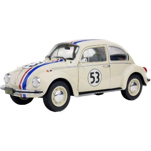 Vehicule Miniature Assemble - Engin Terrestre Miniature Assemble Voiture 1-18 Volkswagen Beetle 1303 Racer 53
