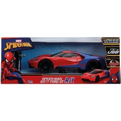 Vehicule Radiocommande Voiture Ford GT Spiderman radiocommandée 1/16 - Simba Dickie Group