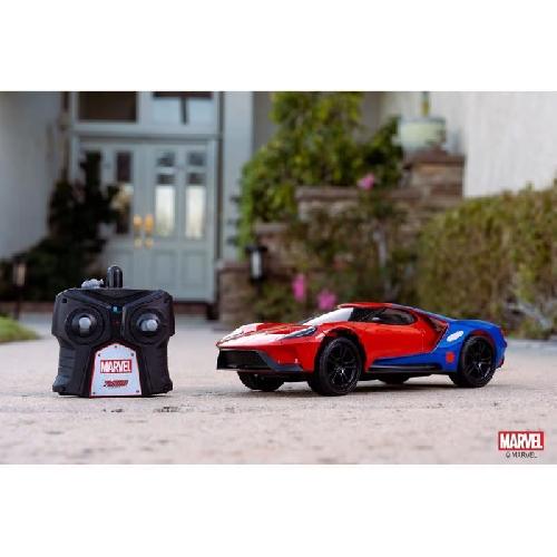 Vehicule Radiocommande Voiture Ford GT Spiderman radiocommandée 1/16 - Simba Dickie Group