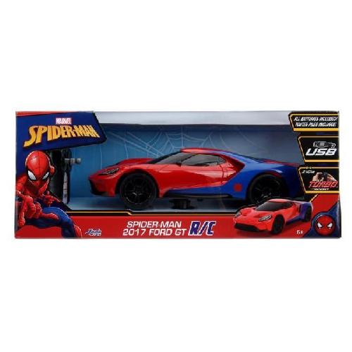 Vehicule Radiocommande Voiture Ford GT Spiderman radiocommandée 1/16 - Simba Dickie Group