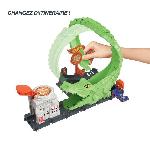 Vehicule Pour Circuit Miniature Voiture - Hot Wheels - Looping Attaque de l'Alligator - 1 voiture incluse - Multicolore - 3 ans