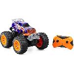 Vehicule Radiocommande Voiture Telecommandee - EXOST - Phantom Force 1-16 - 10 km-h - 28 -5 cm - violet et orange - des 5 ans