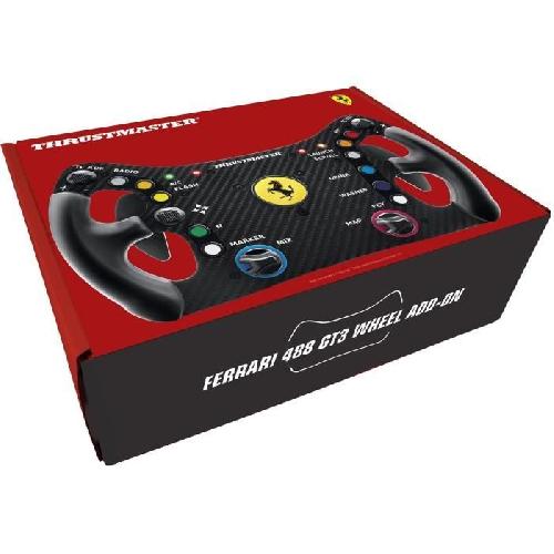 Volant Jeux Video Volant - THRUSMASTER - Ferrari 488 GT3 Wheel Add-On - Noir et Rouge