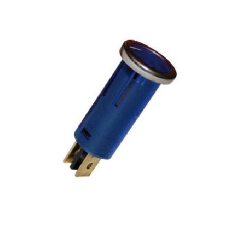 Interrupteur - Actionneur - Pulseur Voyant Lumineux Tubulaire Bleu 16.75mm