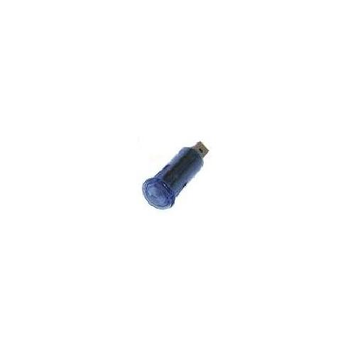 Interrupteur - Actionneur - Pulseur Voyant Lumineux Tubulaire Bleu 16mm