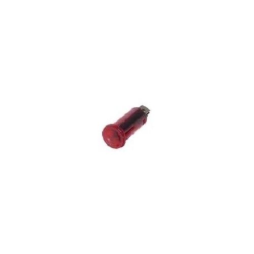 Interrupteur - Actionneur - Pulseur Voyant Lumineux Tubulaire Rouge 16mm