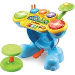 Imitation Instrument Musique VTECH BABY - Jungle Rock - Batterie Elephant - Jouet Musical Enfant - Emballage Recyclable