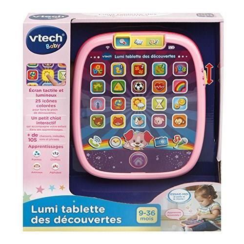 Console Educative VTECH BABY - Lumi Tablette des Decouvertes - Tablette Enfant Rose
