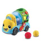 VTECH BABY - P'tit Camion Color Mix - Véhicule Interactif - Garçon - 18 mois+ - Orange - Multicolore