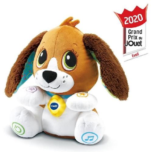 Peluche VTECH BABY - Toutou parle avec moi - Brun