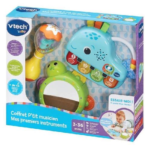 Boite A Musique - Boite A Bruit VTECH COFFRET P'TIT MUSICIEN - MES PREMIERS INSTRUMENTS