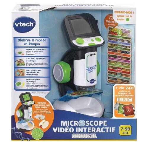 Microscope VTECH - Genius XL - Microscope Vidéo Interactif
