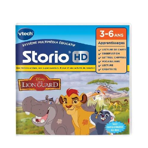 Jeu Pour Console Educative VTECH - Jeu Éducatif Storio - La Garde Du Roi Lion