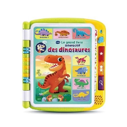 Livre Electronique Enfant - Livre Interactif Enfant VTECH LE GRAND LIVRE INTERACTIF DES DINOSAURES