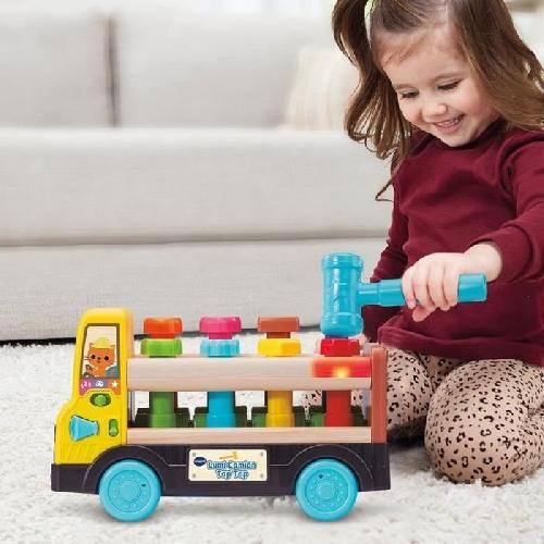 Camion VTECH LUMI CAMION TAP TAP (JOUET AVEC PARTIE BOIS CERTIFIE FSC)