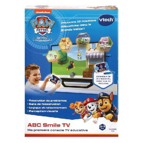 Console Educative VTECH - PAT PATROUILLE - ABC Smile TV - Ma Premiere Console TV Éducative