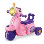 Porteur - Pousseur VTECH PORTEUR SCOOTER INTERACTIF 3 EN 1 ROSE