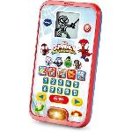 VTECH - SPIDEY - Le Smartphone Educatif de Spidey - Enfant - Rouge - Mixte - 3 ans - Pile