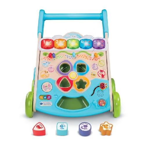 Porteur - Pousseur VTECH SUPER TROTTEUR NATURE INTERACTIF (JOUET AVEC PARTIE BOIS CERTIFIE FSC)