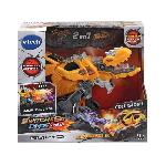 Figurine Miniature - Personnage Miniature VTECH - Switch & Go Dinos Crash - Zyrex. Le T-Rex