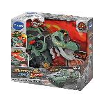 Figurine Miniature - Personnage Miniature VTECH - Switch & Go Dinos Lanceur - Tyram. Super T-Rex Lance Flammes