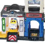 Univers Miniature - Habitation Miniature - Garage Miniature VTECH TUT TUT BOLIDES SERIE PRO - SUPER POSTE DE POLICE INTERACTIF (+ CHRIS. LIEUTENANT DE POLICE)