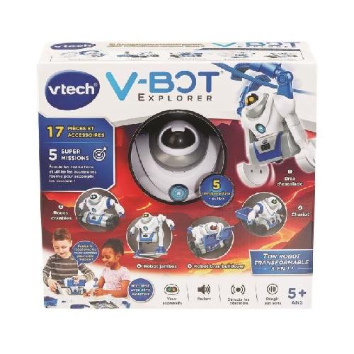 Figurine Miniature - Personnage Miniature VTECH V-BOT EXPLORER. MON ROBOT 5 EN 1