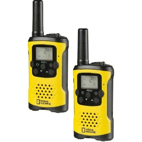 Talkie-walkie Jouet Walkie-Talkies enfant - National Geographic - Longue portee 6 km - Fonction mains libres