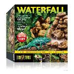 Plante D'aquarium - Vivarium - Terrarium - Decoration Vegetale - Substrat - Racine - Bois Waterfall Cascade - EXO TERRA - Grand - Pour lezard - Augmente l'humidite - Apparence naturelle