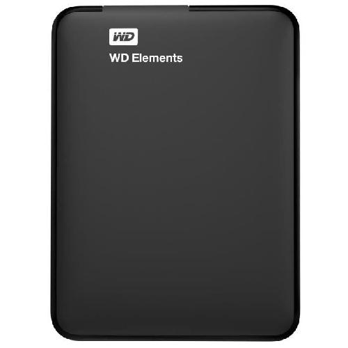Disque Dur Externe WD - Disque Dur Externe - WD Elements? - 1To - USB 3.0 (WDBUZG0010BBK-WESN)