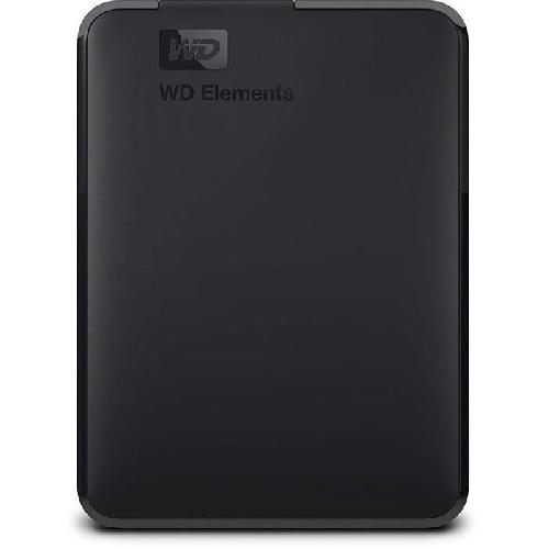 Disque Dur Externe WD - Disque dur Externe - WD Elements? - 5To - USB 3.0 (WDBU6Y0050BBK-WESN)