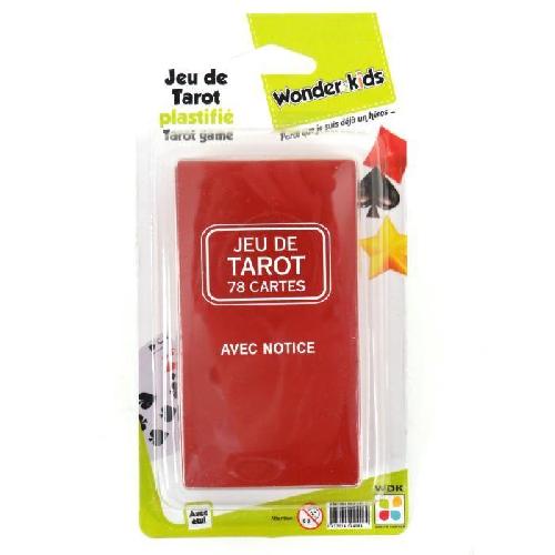 Jeu De Societe - Jeu De Plateau WDK ASIA Jeu De Tarot 78 Cartes