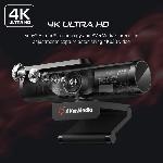 Webcam Webcam - AVERMEDIA - Live Streamer CAM 513 - Ultra HD 4K - Grand Angle - Focus Fixe - USB 3.0