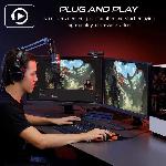 Webcam Webcam - AVERMEDIA - Live Streamer CAM 513 - Ultra HD 4K - Grand Angle - Focus Fixe - USB 3.0