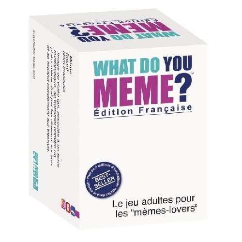 Jeu De Questions - Reponses What do you MEME ? - Jeu d'ambiance - Édition française - Megableu
