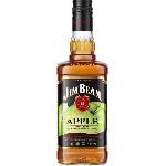 Whisky Bourbon Scotch Whiskey Jim Beam Apple - Whisky Aromatisé a la Pomme - 32.5% Vol. - 70 cl